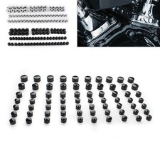 Engine Bolt Covers Set Black