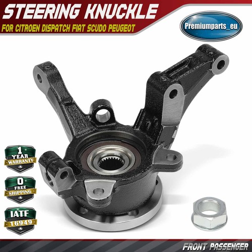 Front left steering knuckle - front,