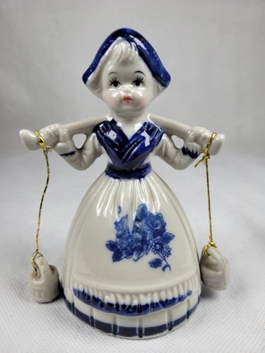 Dutch girl delft style bell - dutch,