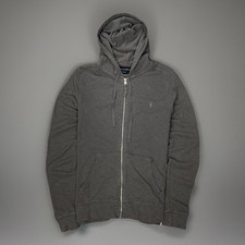 Mens AllSaints Waffle Zip-Up