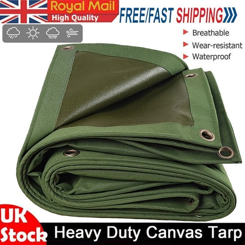 Green canvas heavyduty cotton - canvas,