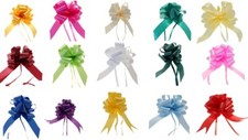 Pull Bows 50/30 mm Ribbon Flower Wedding Gift Wrap Birthday Hampers Decoration