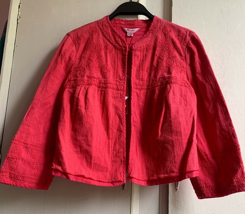 Monsoon jacket pink cotton - jacket,