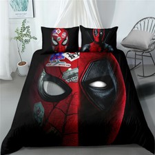 ✨✨ Spiderman Duvet Cover/ Pillowcase/Bedding Set/All Size/Gifts*