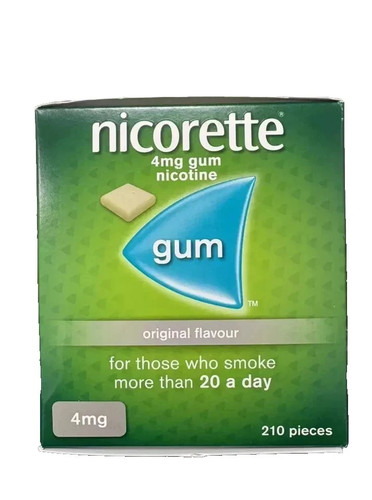 Nicorette 4mg gum - 4mg,