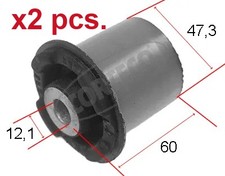 X2 PCS FRONT / REAR MOUNTING