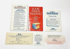 Vintage Teddy Ruxpin Paperwork