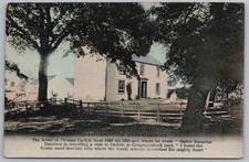 CRAIGENPUTTOCK Where Thomas Carlyle Lived, Dumfriesshire Postcard Posted 1908