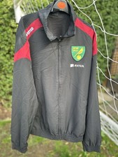 Norwich City 2015 Football Training Jacket Size L Errea