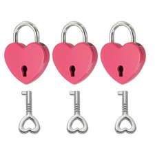 Mini Heart Lock with Key