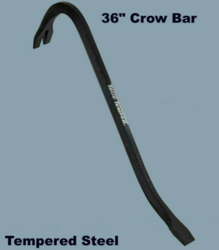 Crow bar nail puller - bar,
