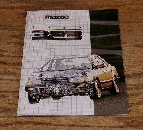 Original 1987 mazda 323 - 323, deluxe