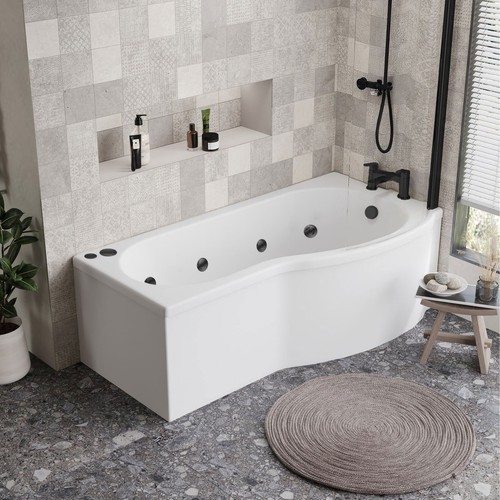 Nuie shaped whirlpool shower - whirlpool,