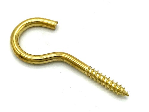 Screw hooks steel small - screw,