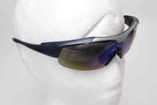 JOB LOT OF 6 x IZE Golf Impact Resist Polycarb Sunglasses Wrap Style White Blue+