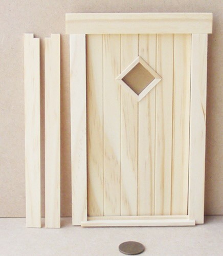 Opening external wooden - external, april