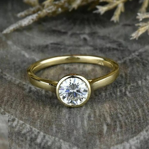 2ct round diamond - 2ct, solitaire
