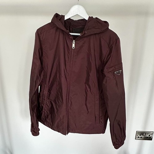 Burgundy prada diamond label - burgundy,