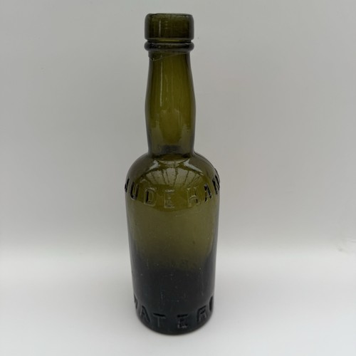 Victorian green glass - green,