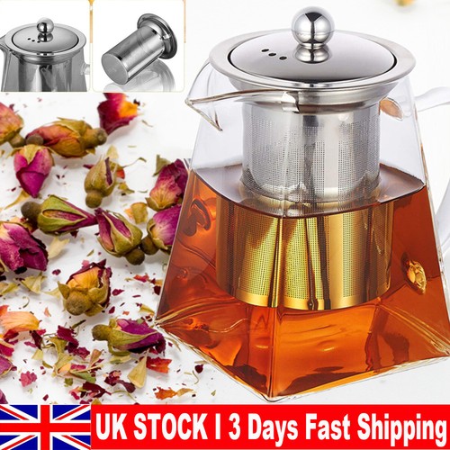 Glass teapot filterable - teapot,