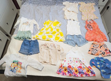 Bundle of baby girls clothes