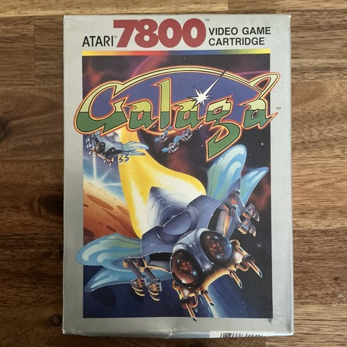 Atari 7800 galaga - atari, game
