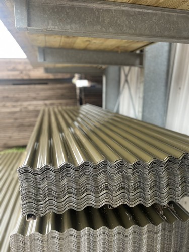 Corrugated metal plastic - corrugated,