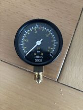 Wika 0-6 Bar 60mm 1/4 Pressure Gauge. Metal Casing, Glass Front