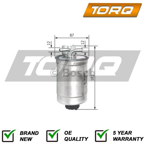 Fuel filter torq fits - fits, audi