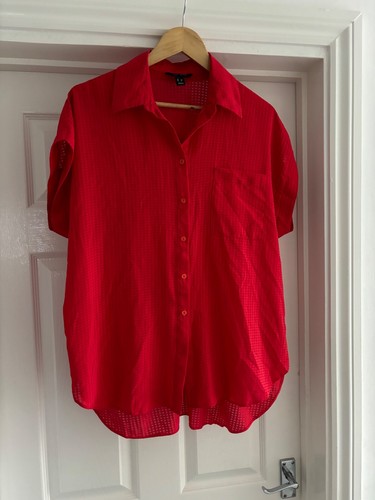 Ladies size new look red - 10,