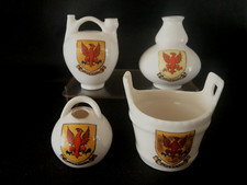 Goss/Crested China -x4 all
