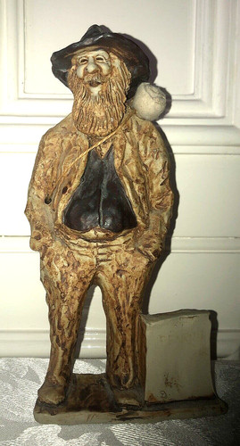 Australian pottery figurine - australian,