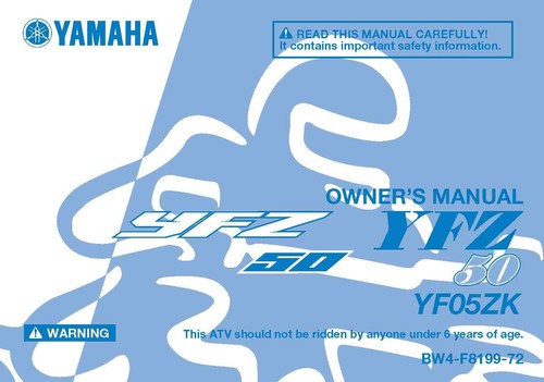 Yamaha owners manual - owners, book