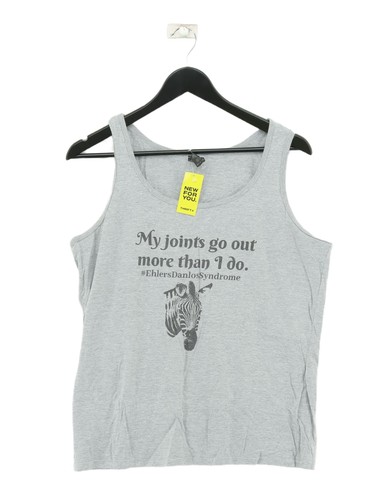 Anvil women shirt l - women's, grey