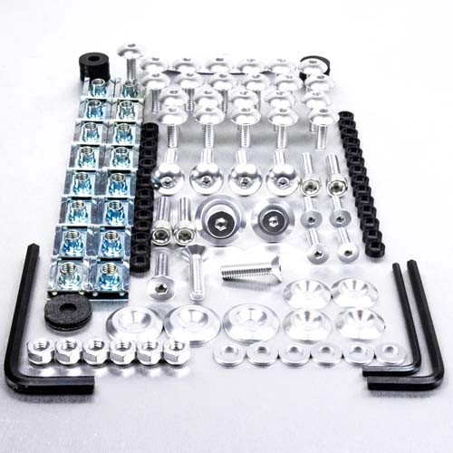 Aluminium fairing kit - aluminium,