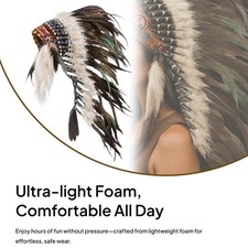 Indian Headdress Hair Band Hat