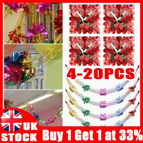 20pcs christmas foil garland - 20pcs,