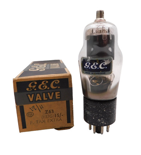 Gec ktz63 6j7g valve - gec, tube