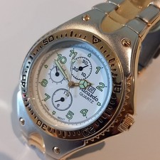 New Ricardo Ladies Watch No Box Quartz Gold Silver Working