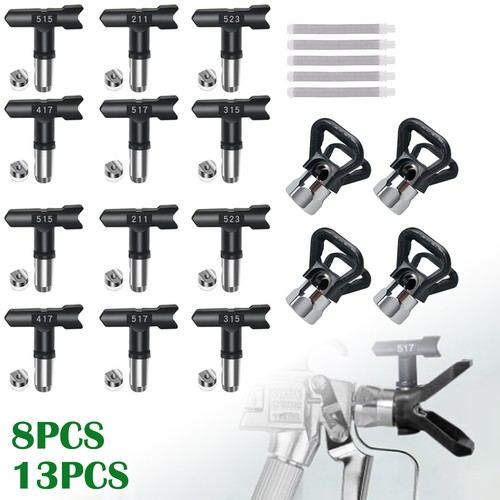 13pcs airless spray - 8/13pcs,