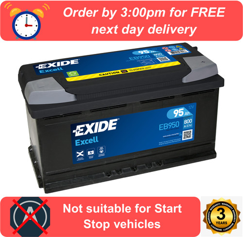 Eb950 exide excell - eb950,