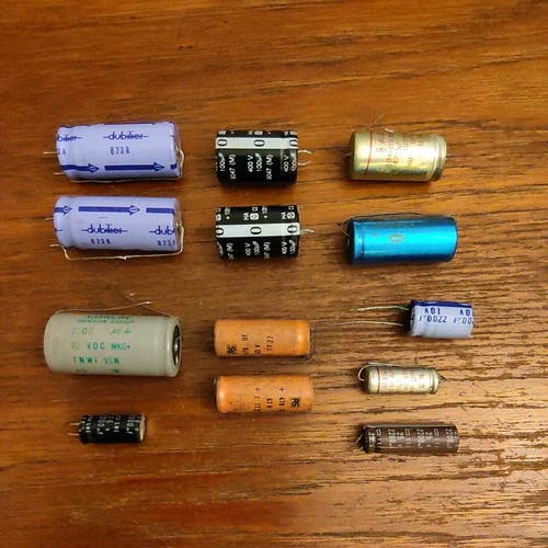 Vintage electrolytic capacitor - vintage,