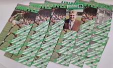 1979-1980 Plymouth Argyle 31X Home programmes, Inc Nottingham Forest Testimonial