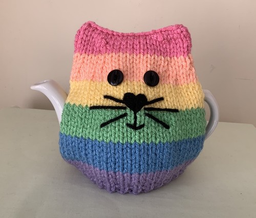 New hand knit - knit, pastel