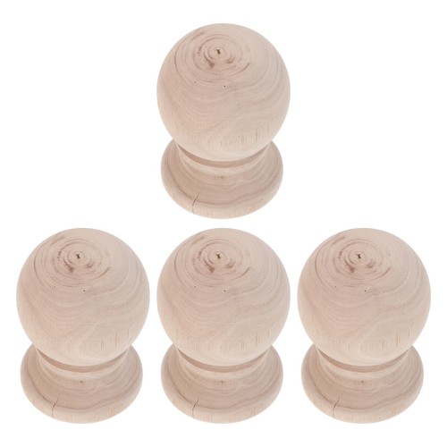 4pcs unfinished wood - 4pcs,