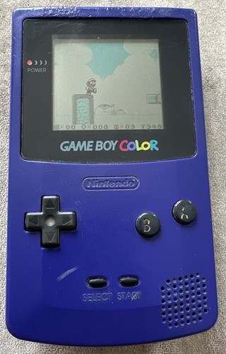 Nintendo gameboy color purple - nintendo,
