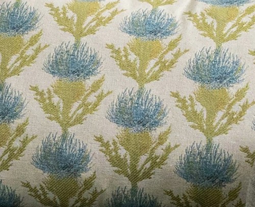 Thistle curtain fabric per - thistle,