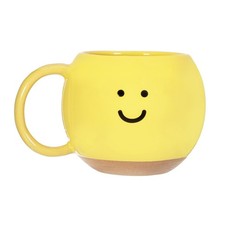 Happy Mug Yellow Smiley Face