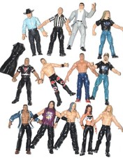 Vintage WWE Jakks Ruthless Aggression Lot – 13 Figures – Mixed Era