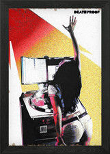 Death Proof Jukebox Poster Framed Wall Art Poster Canvas Print Picture